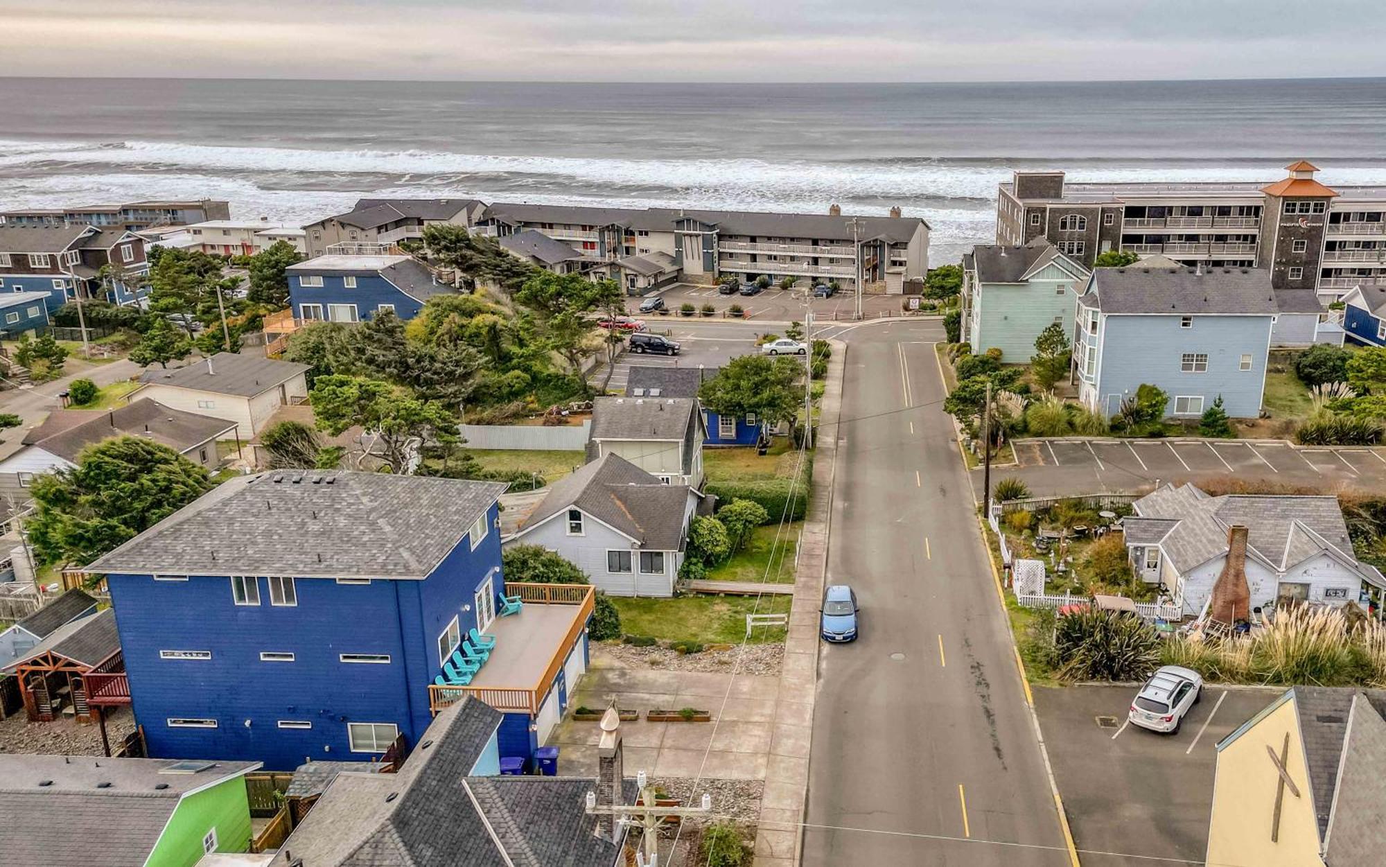 The Blue Crab Villa Lincoln City Buitenkant foto