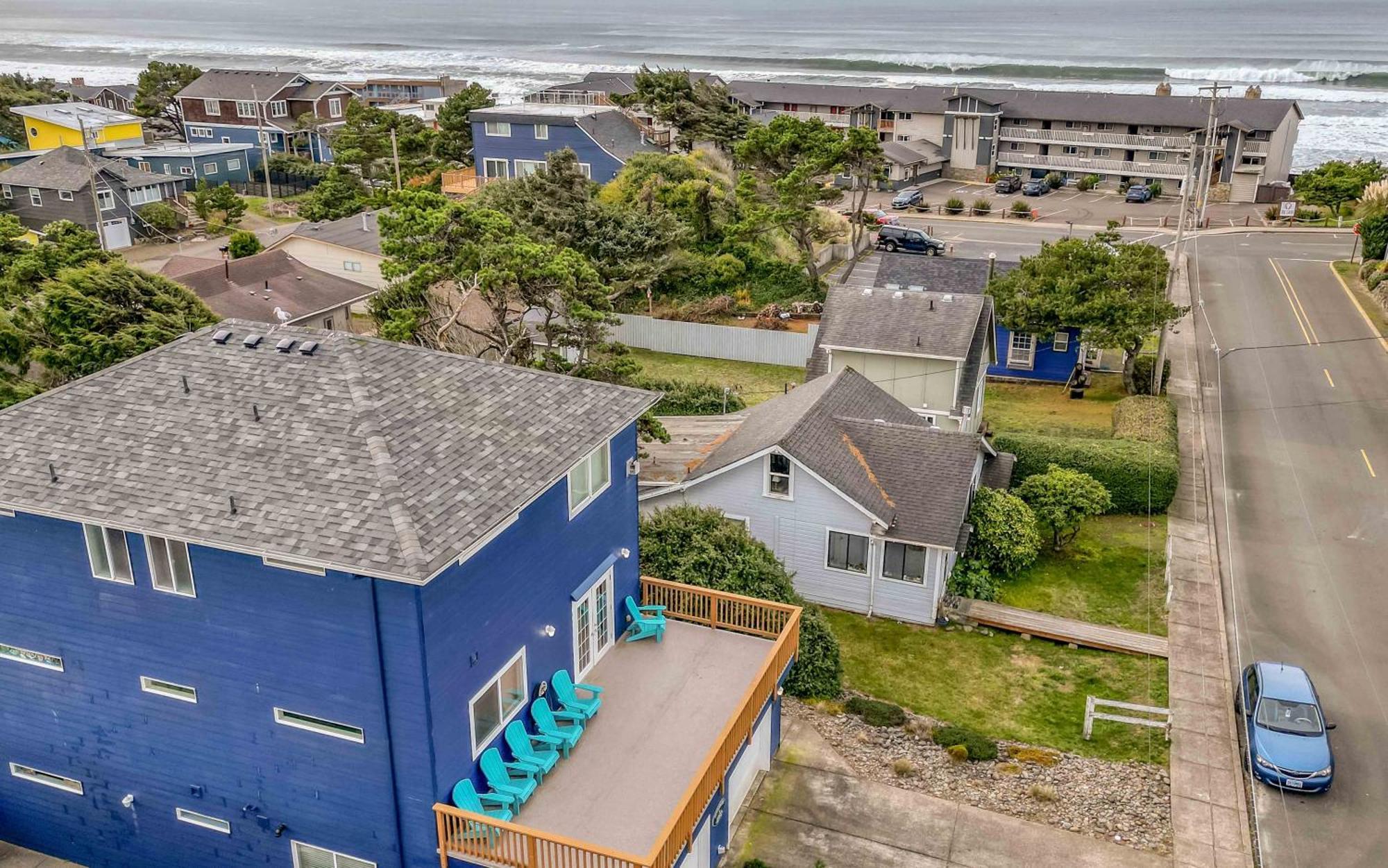 The Blue Crab Villa Lincoln City Buitenkant foto