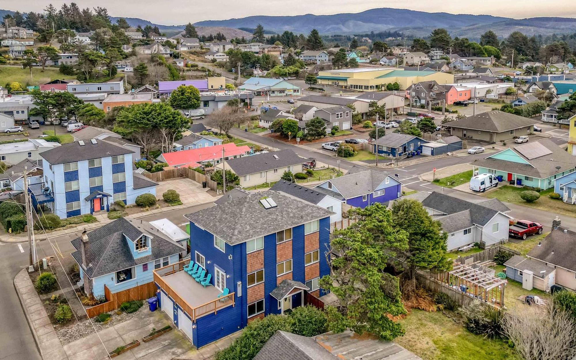 The Blue Crab Villa Lincoln City Buitenkant foto