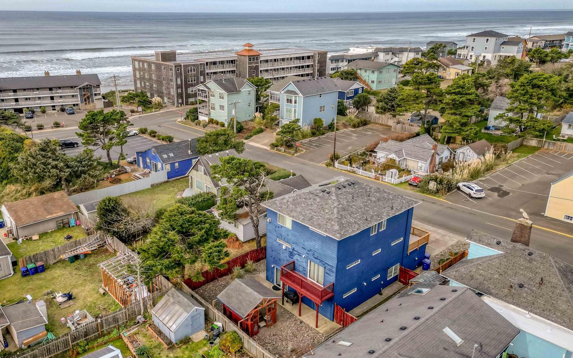 The Blue Crab Villa Lincoln City Buitenkant foto