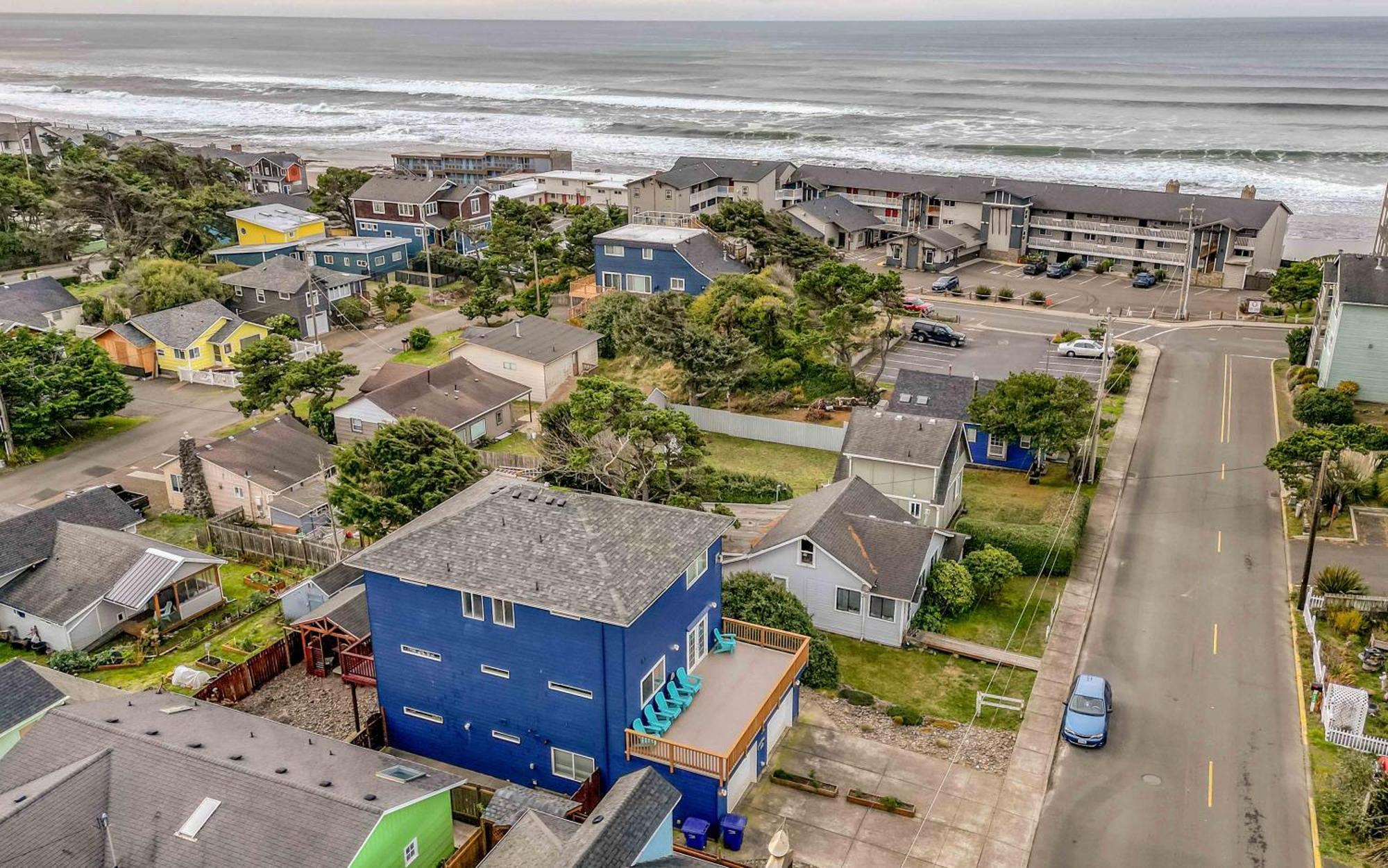 The Blue Crab Villa Lincoln City Buitenkant foto
